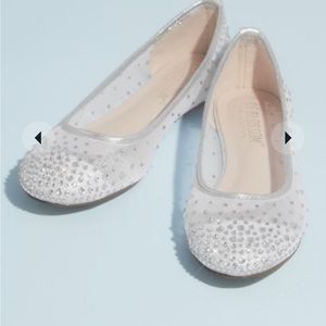 David’s bridal flats